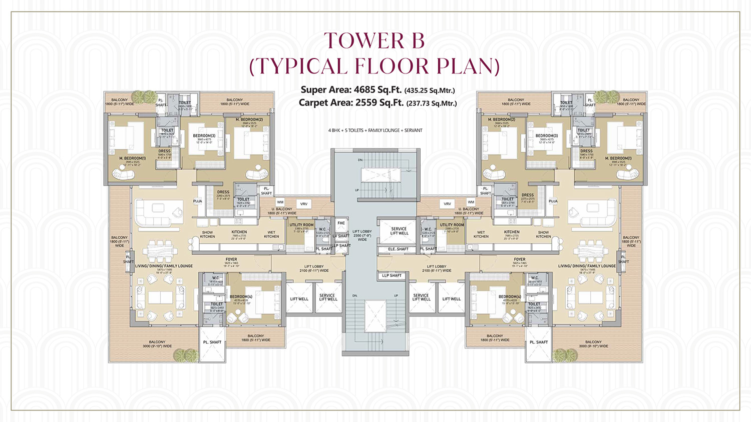 Omaxe Premium Residential Floor